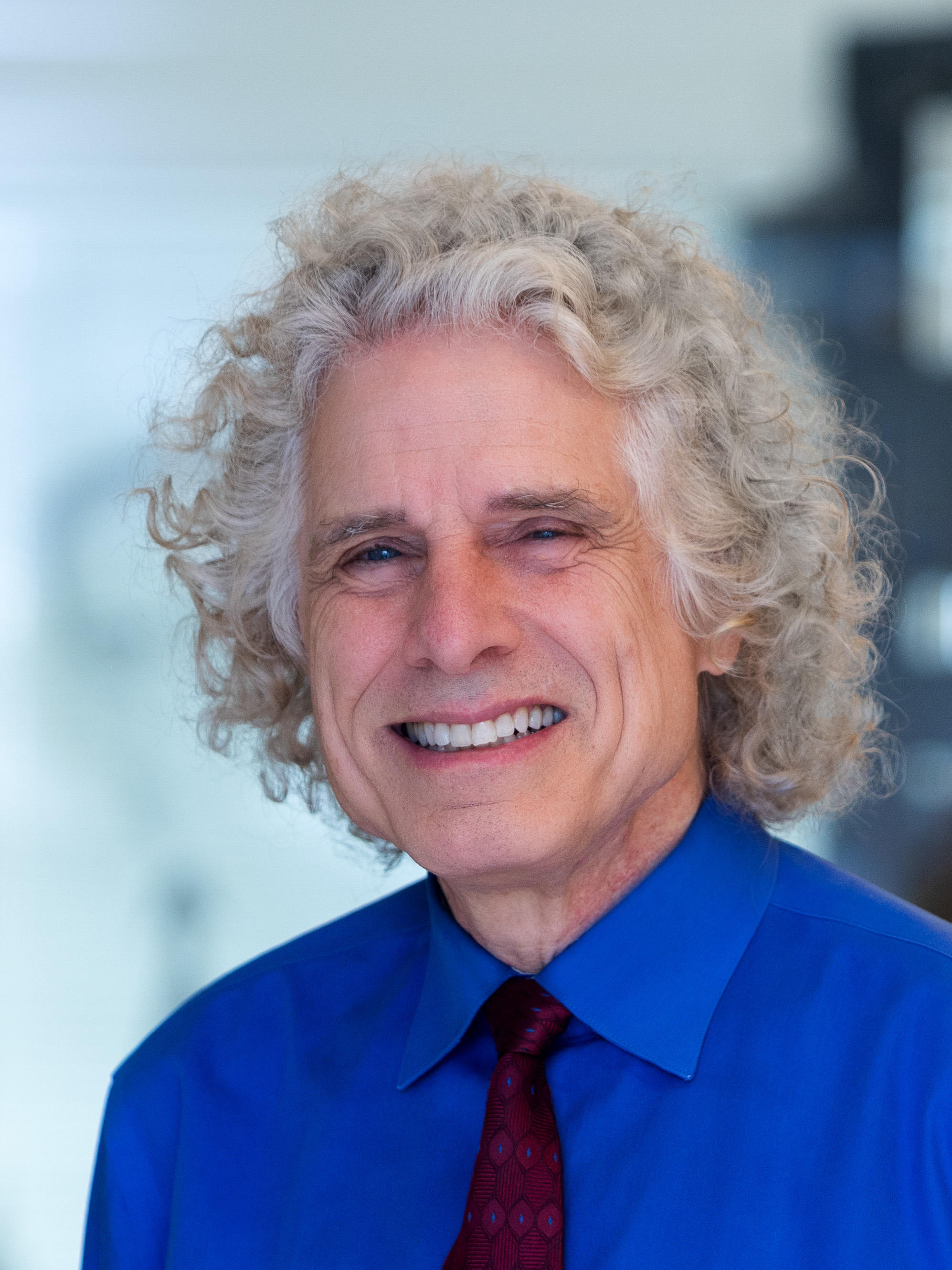 Steven Pinker Portrait By Eric Haynes